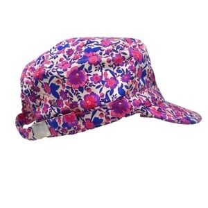 Millymook‎ Girls Mao Cap - Isla Pink Floral OSFM